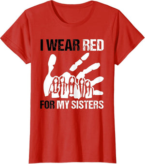 I Wear Red for My Sisters Indigenous Women Native American