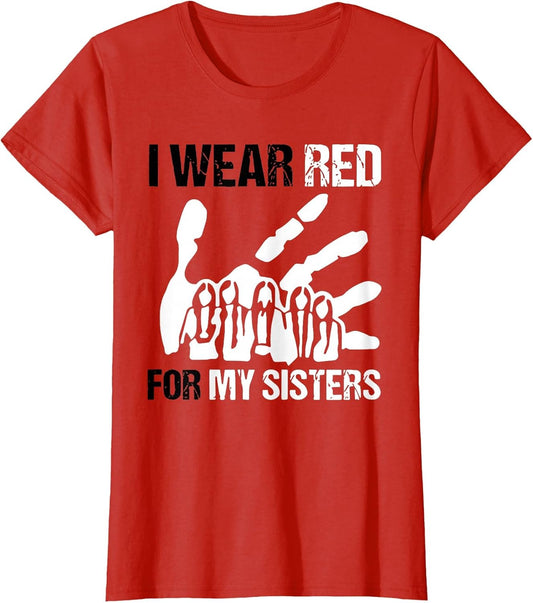 I Wear Red for My Sisters Indigenous Women Native American