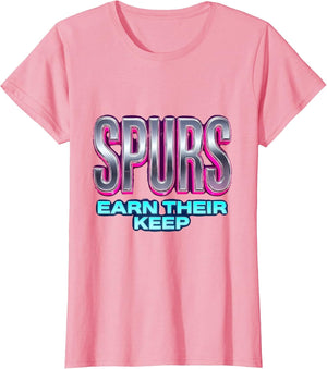 Spurs Earn Their Keep Cowgirl Western Design