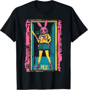 Creepy Girl Bunny Grunge Slasher Pastel Goth Anime Horror