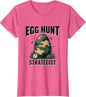 Egg Hunt Strategist Funny Easter Design
