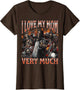 I Love My Mom Very Much Funny Hard Skeleton Meme Bootleg