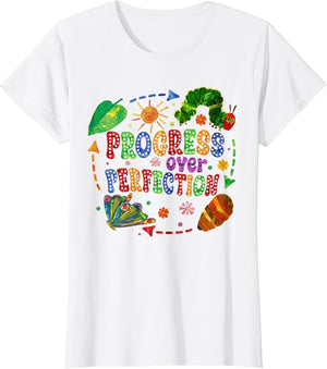 Progress Over Perfection Caterpillar Back to School Teachers