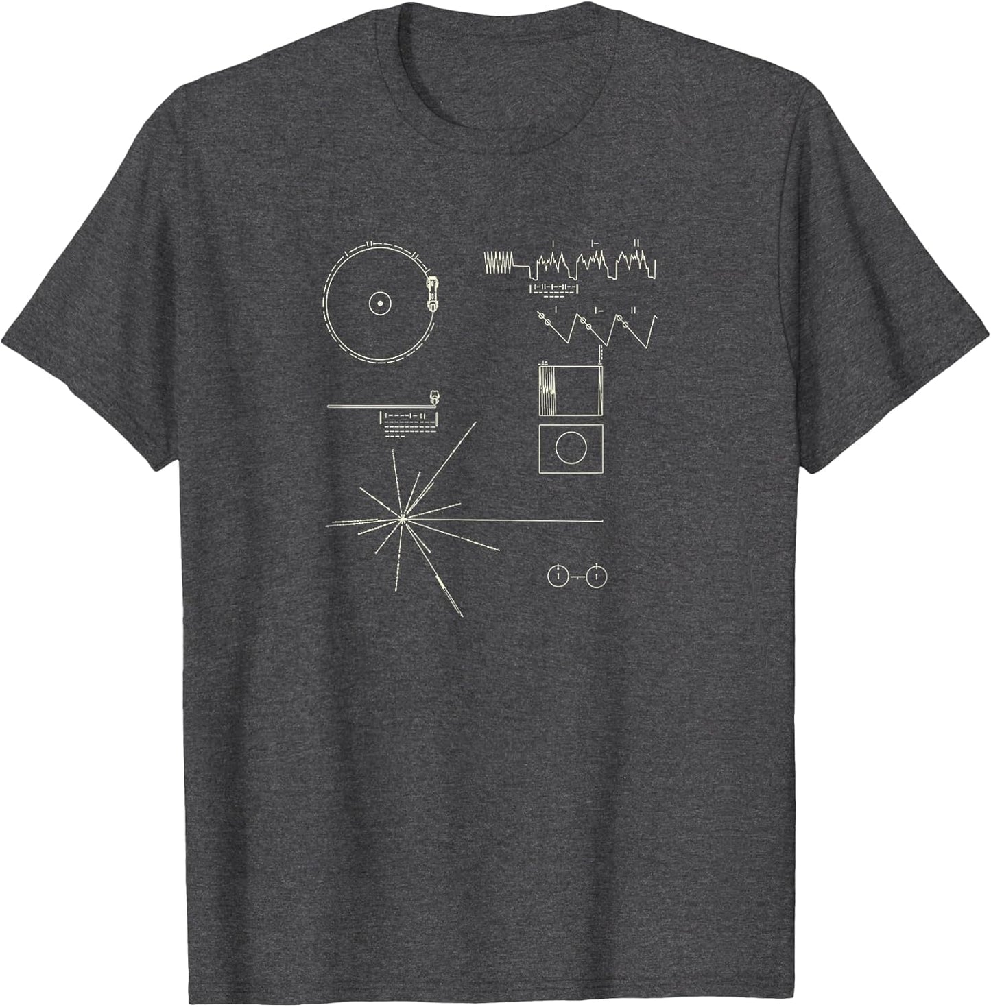 Voyager Golden Record NASA T Shirt