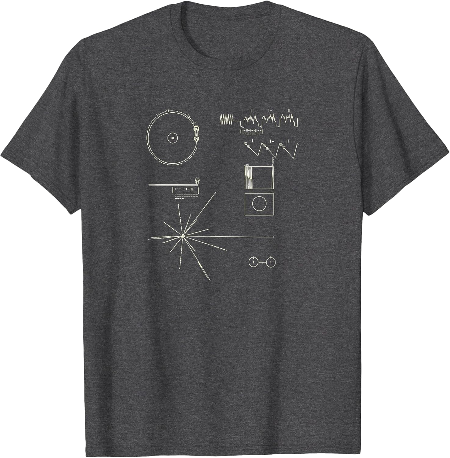 Voyager Golden Record NASA T Shirt