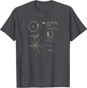 Voyager Golden Record NASA T Shirt