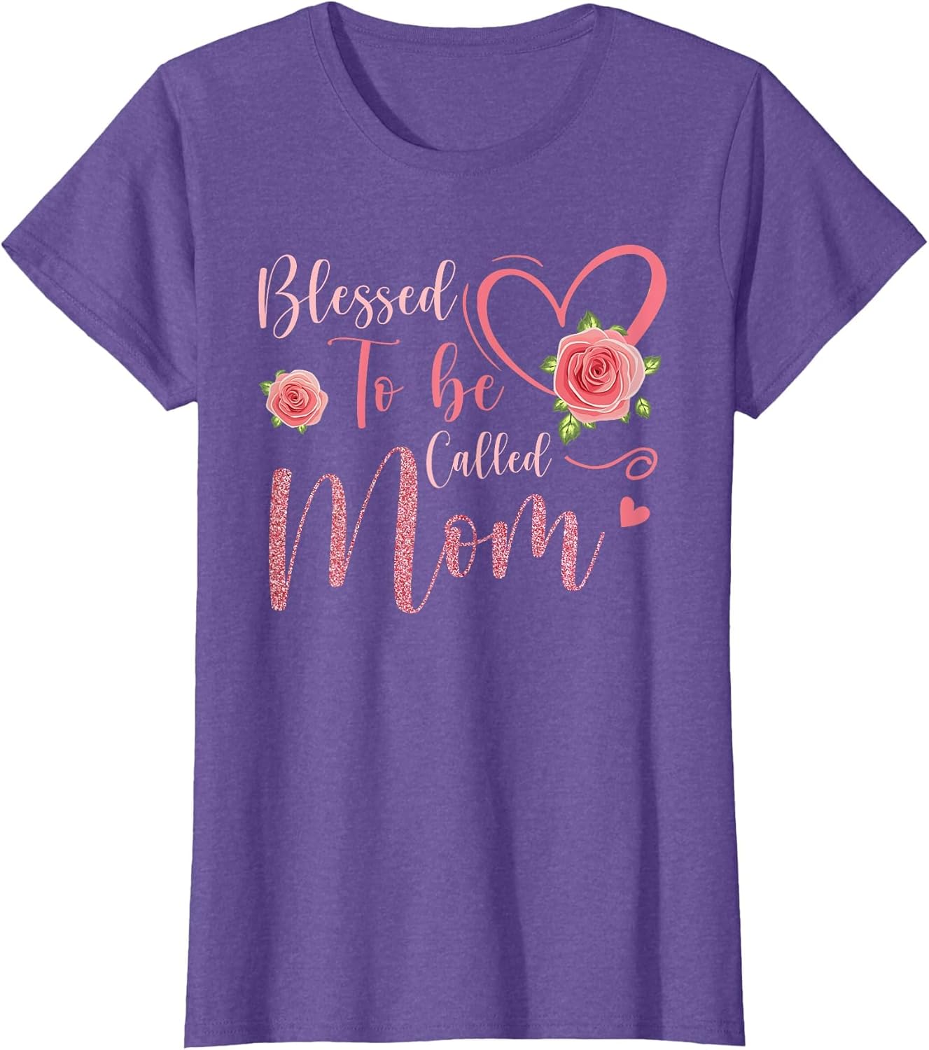 Blessed to Be Called Mom Cute Floral Women Mothers Day