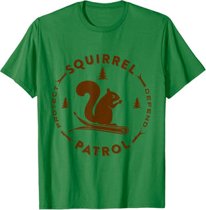 Squirrel Patrol Cute Art