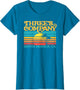 Three's Company Logo Santa Monica Retro 80's Sunset