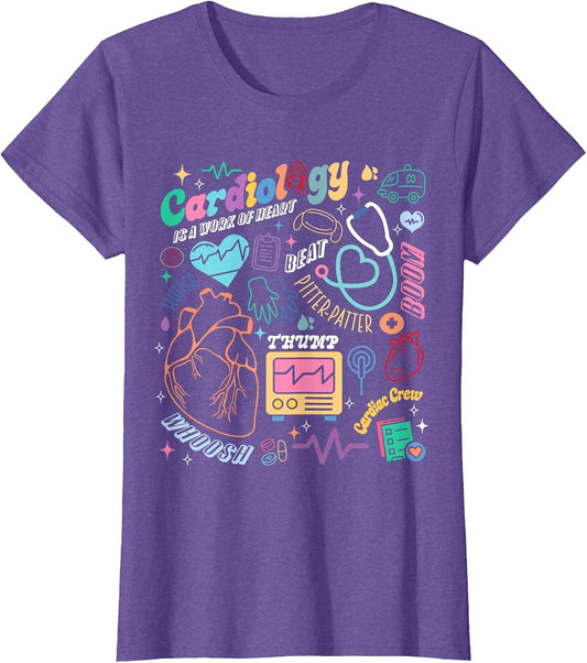 CVICU Cardiac Nurse Retro Anatomy Cardiology Human Heart RN