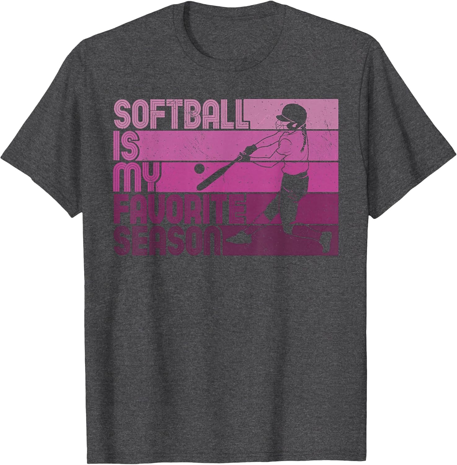 Softball is My Favorite Season Girl Softball