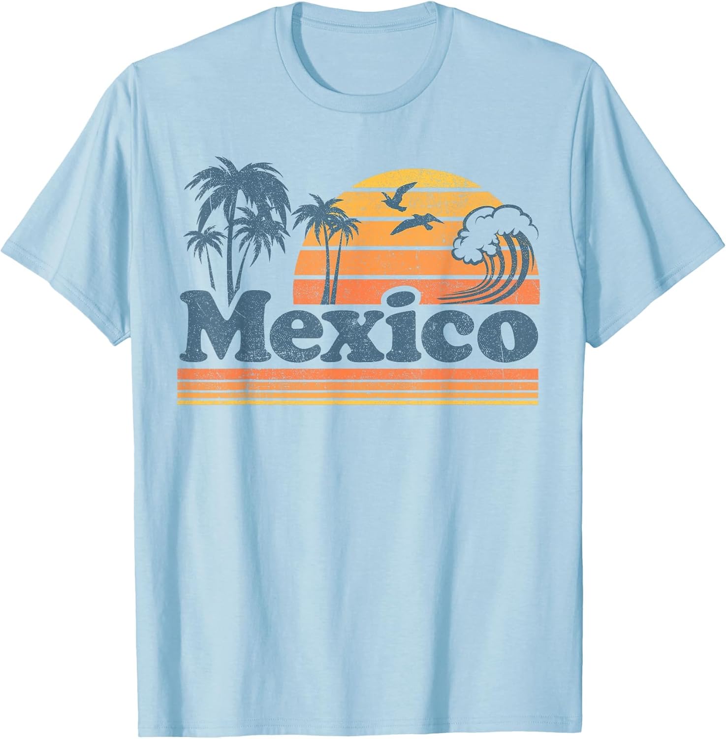 Mexico Beach Mexican Summer Vacation Sun Vintage 70's Retro