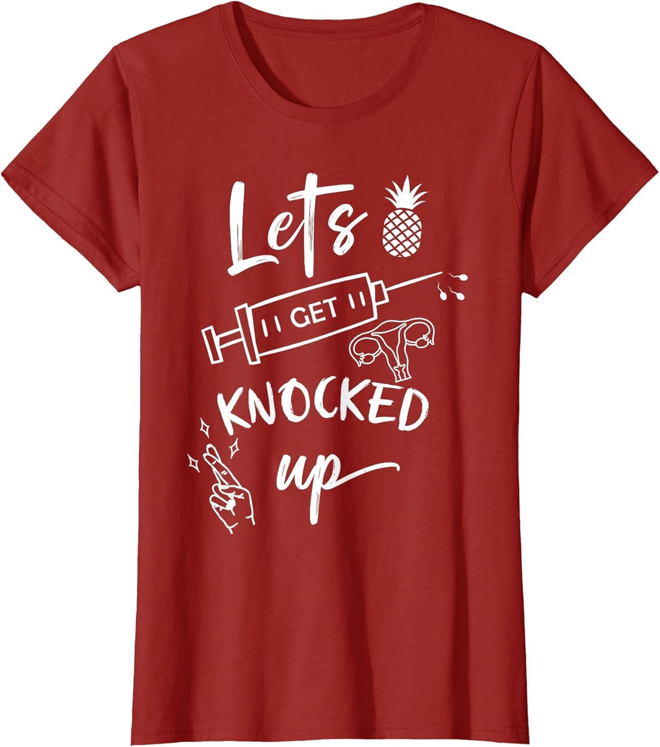 Let's get Knocked up Transfer Day IVF Mom