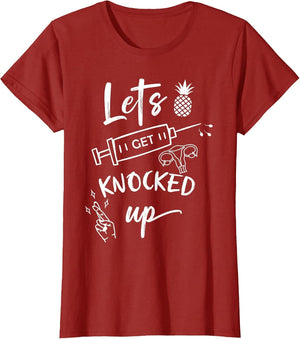 Let's get Knocked up Transfer Day IVF Mom