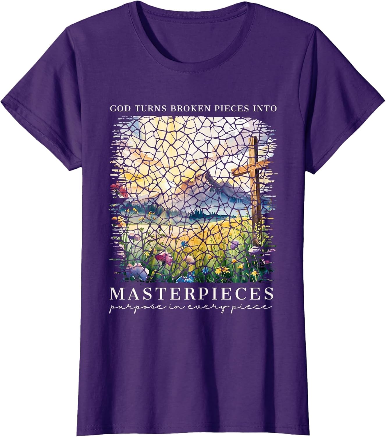 God Turns Broken Pieces Into Masterpieces Christian Faith