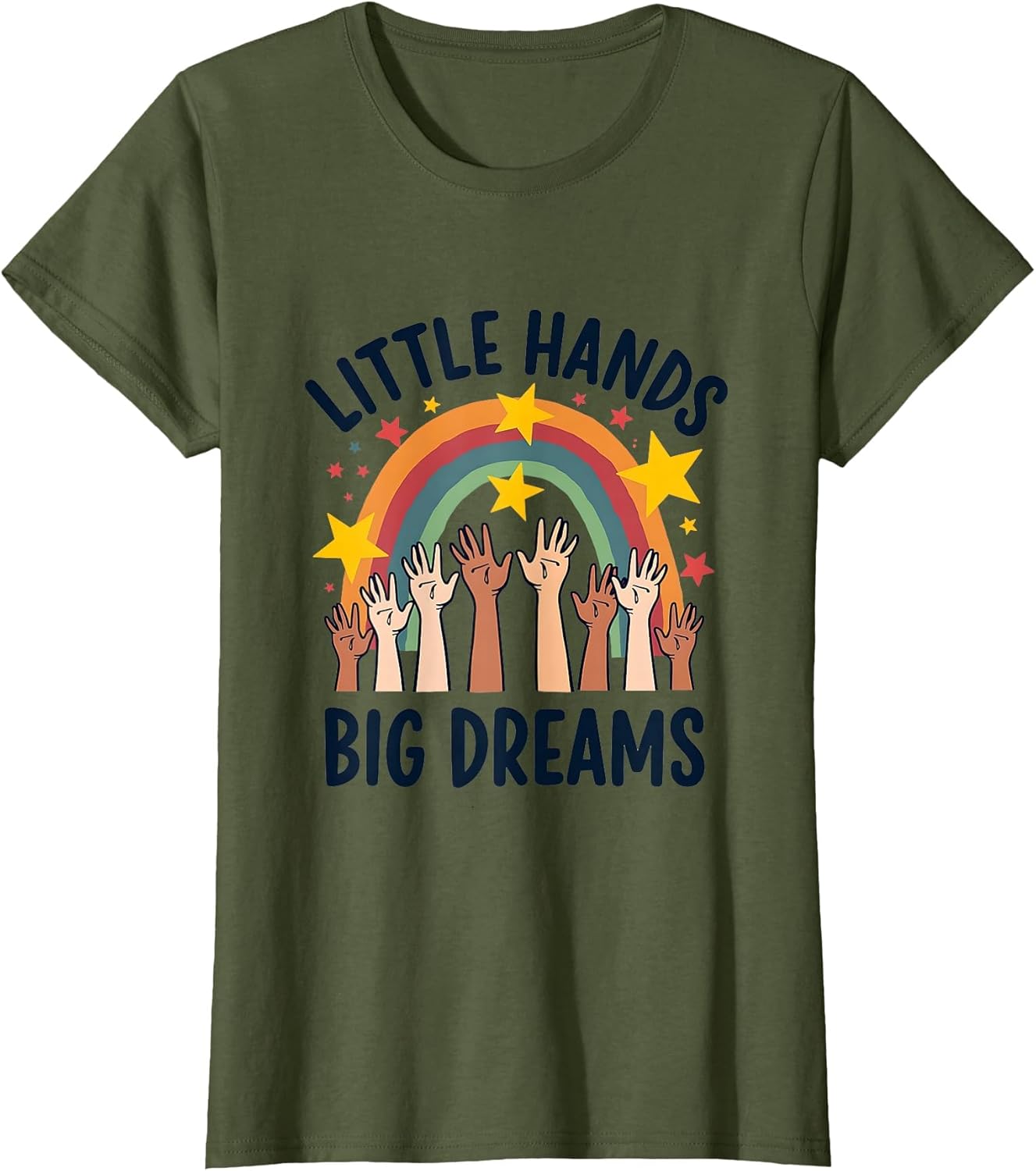 Little Hands Big Dreams Daycare Teacher Design
