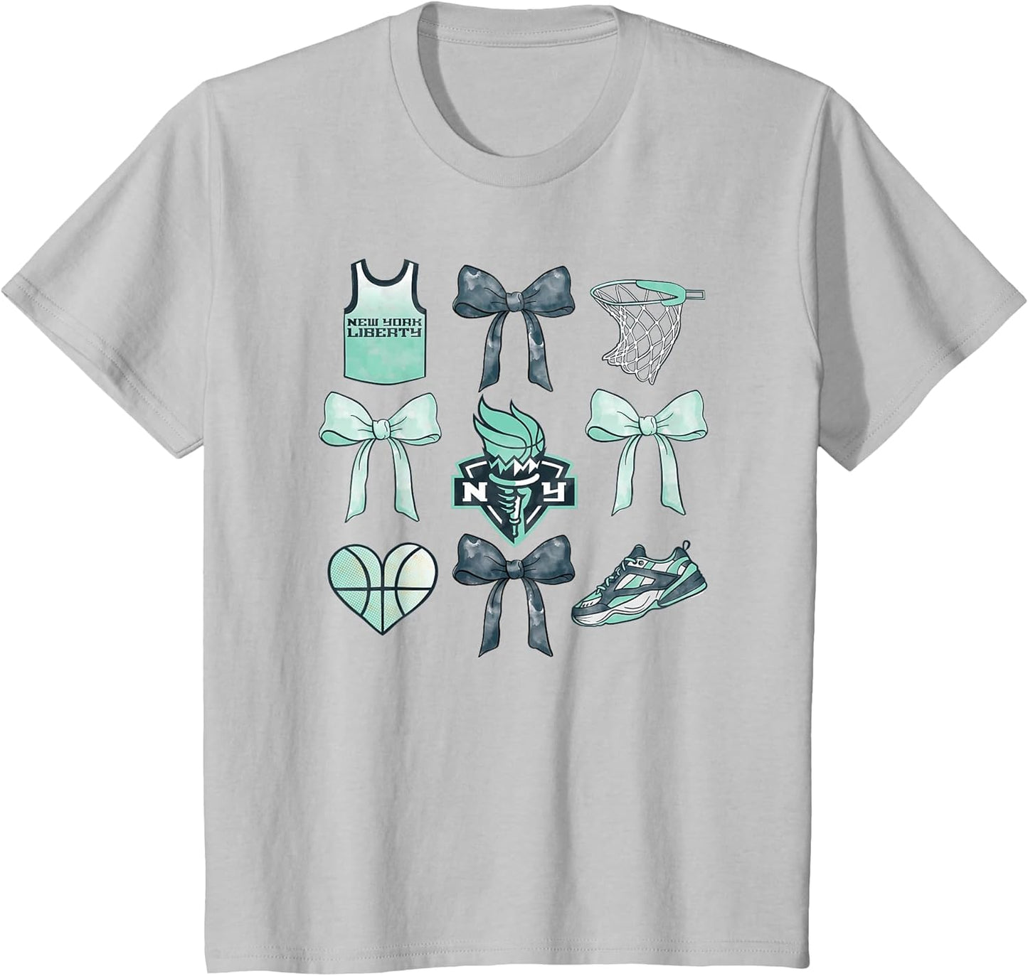WNBA New York Liberty Bow Grid