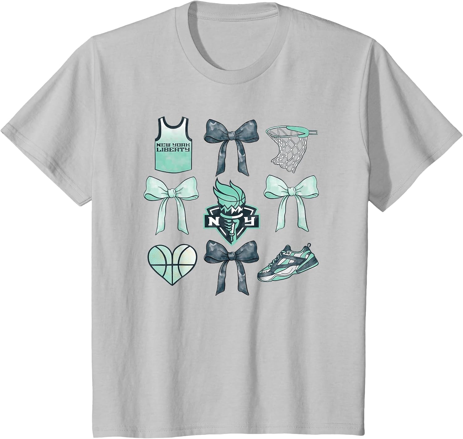 WNBA New York Liberty Bow Grid