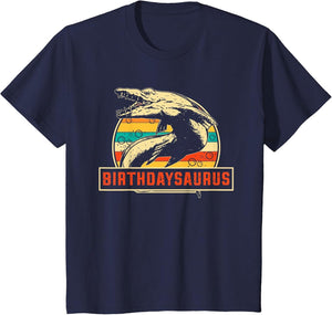 Birthdaysaurus Dinosaur Mosasaurus Funny Kids Birthday