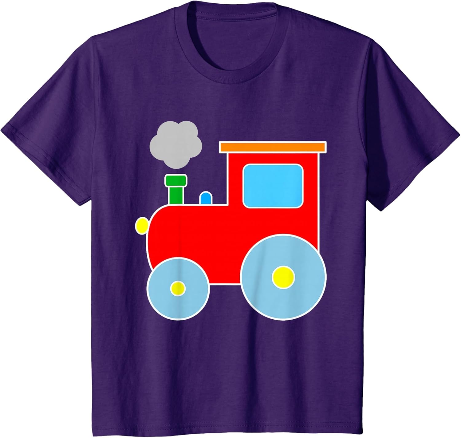 Kids Steam Locomotive Engine Shirt Train Toddler Boys