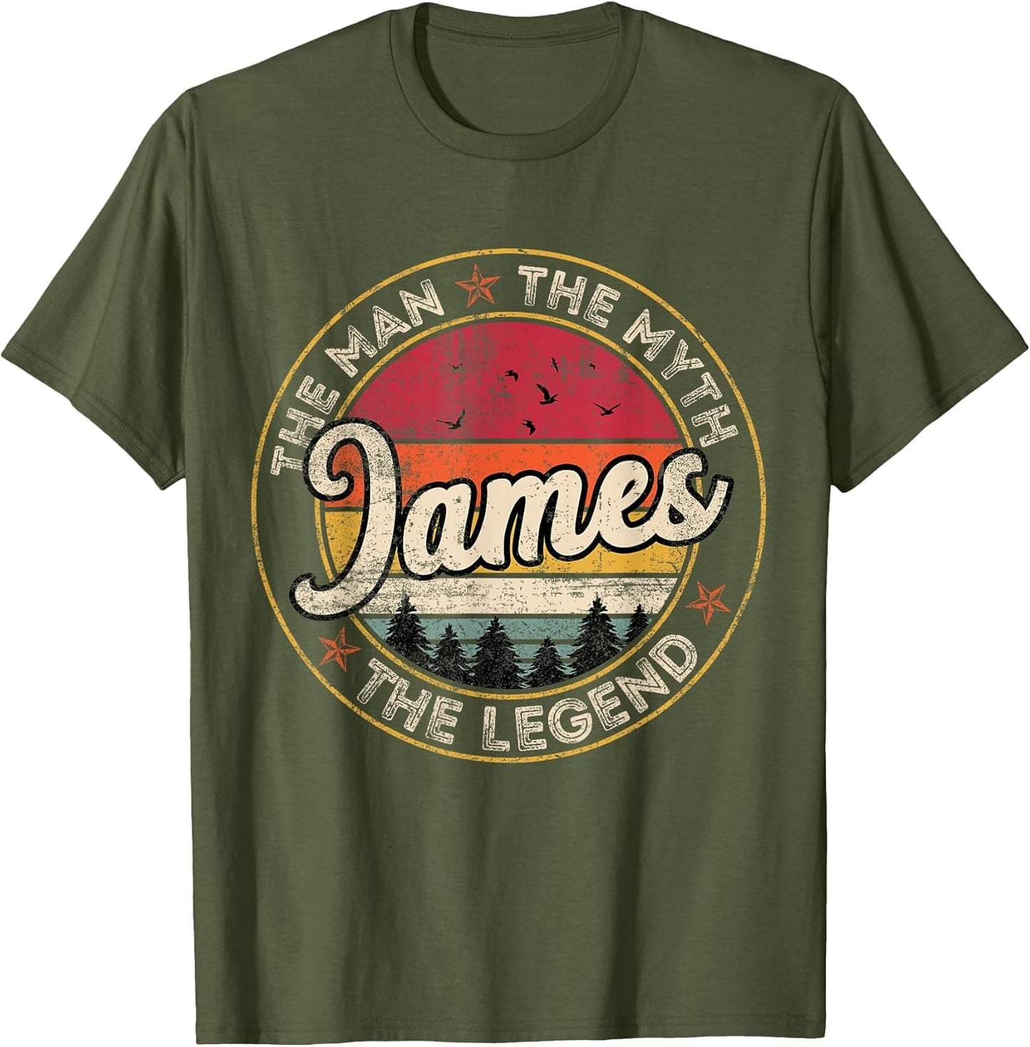 James The Man The Myth The Legend Personalized Name