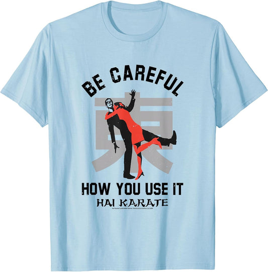 Hai Karate Be Careful How You Use It Hugging Lady Retro