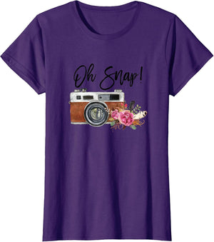 Oh Snap, Watercolor Camera, Girly Photography