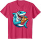 Shark Eating Pizza Kids Fast Food Pizza