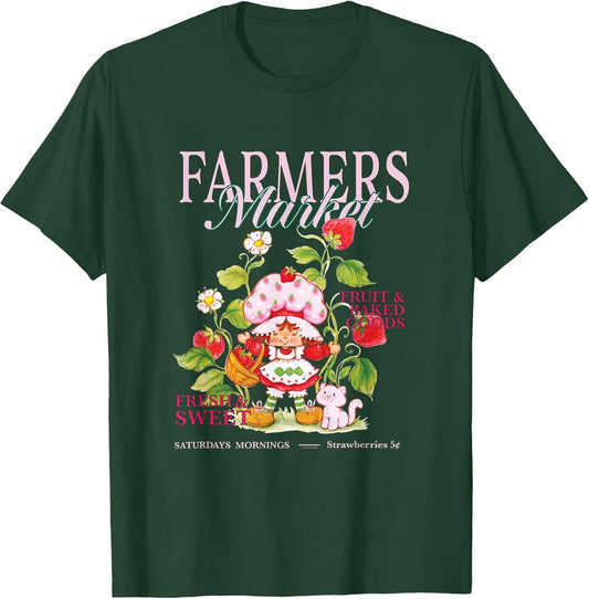 Strawberry Shortcake Vintage Farmers Market Front and Back