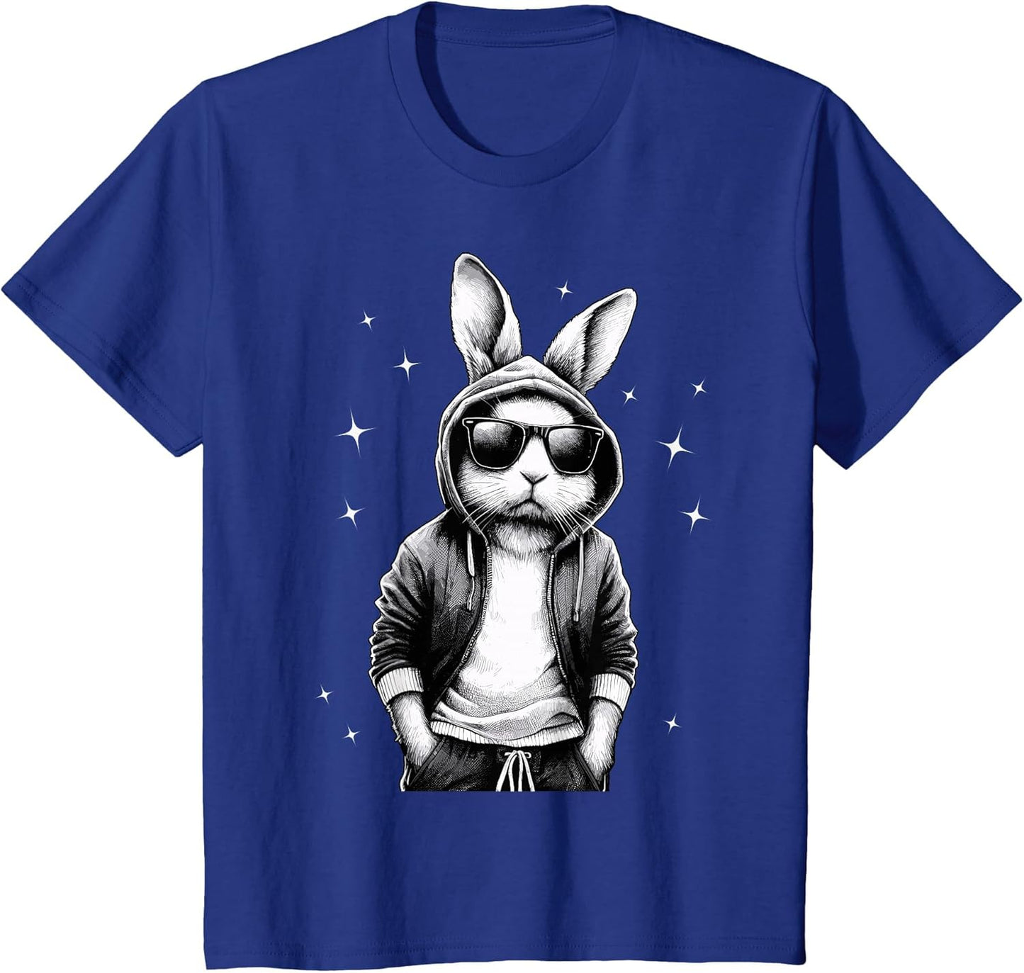 Bunny Face with Sunglasses Rabbit for Boys Men Kids