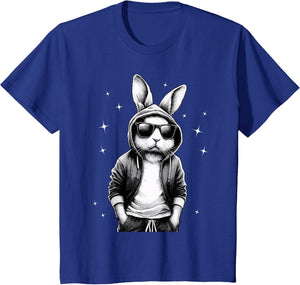 Bunny Face with Sunglasses Rabbit for Boys Men Kids