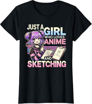 Just A Girl Who Loves Anime and Sketching, Otaku Anime