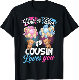Bears Pink Or Blue Cousin Loves You Gender Reveal
