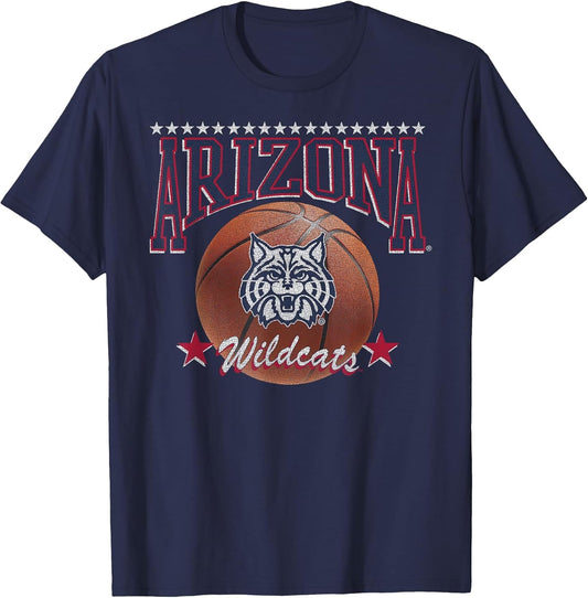 Arizona Wildcats Basketball Vintage Stars
