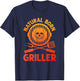 Funny BBQ Art Women Grilling Meat Smoking Barbecue