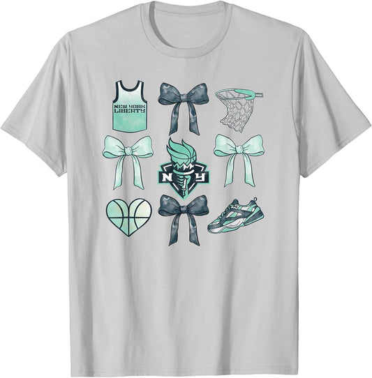 WNBA New York Liberty Bow Grid
