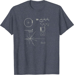 Voyager Golden Record NASA T Shirt