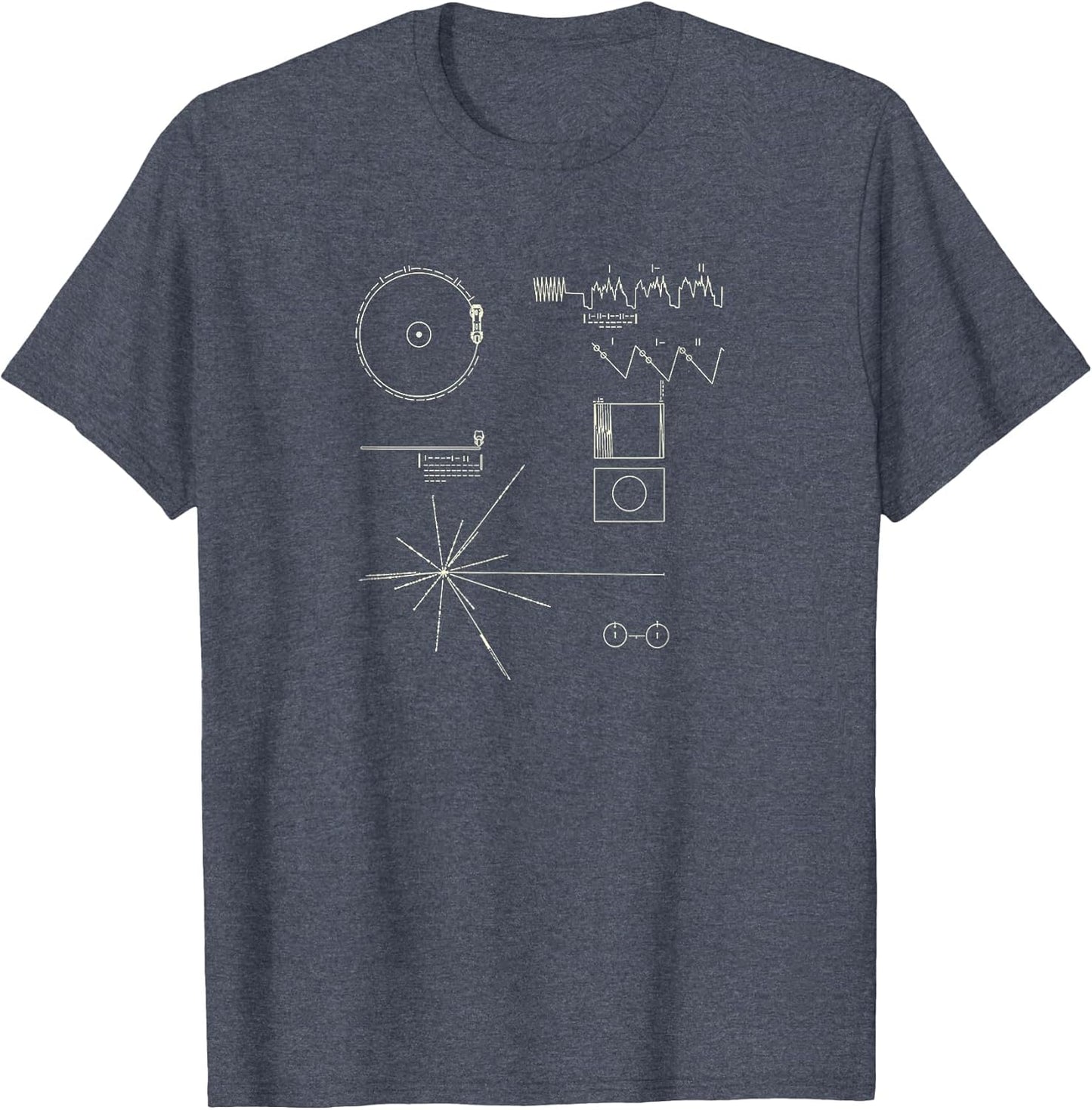 Voyager Golden Record NASA T Shirt