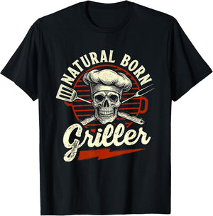 Natural Born Griller - BBQ Lover Grilling Barbecue