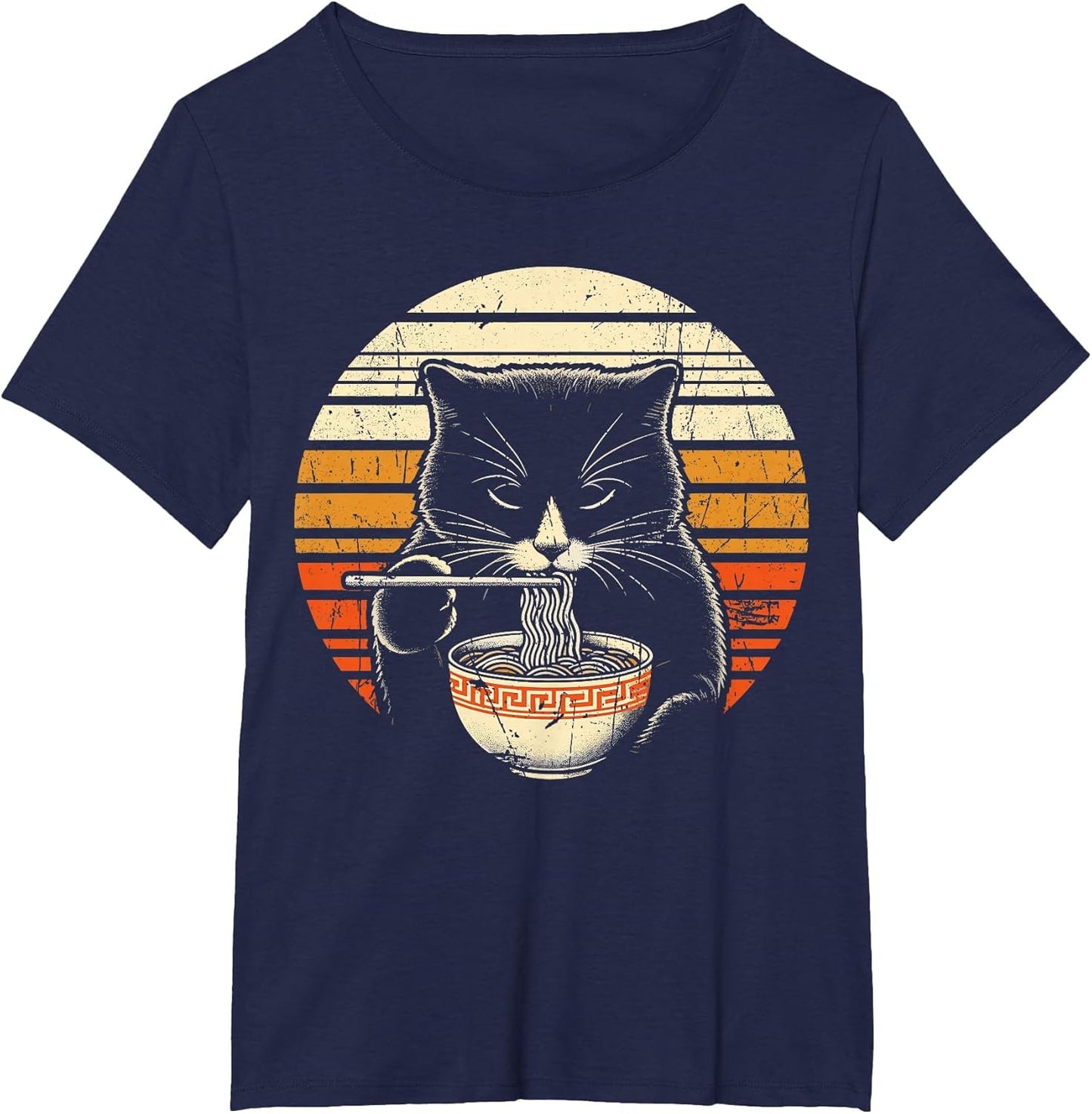 Anime Ramen Cat Retro Japanese Noodles Kawaii Cats