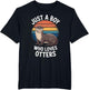 Just A Boy Who Loves Otters Animal Fan Boys Kids Otter