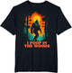 I Poop in The Woods Funny Bigfoot Hiking Sasquatch Retro