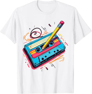Vintage Style Retro 80s & 90s Cassette Nostalgic