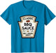 Barbecue BBQ Sauce Bottle Label Halloween Matching Costume