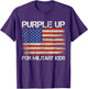 Purple up for Military Kids - Month of The Military Child