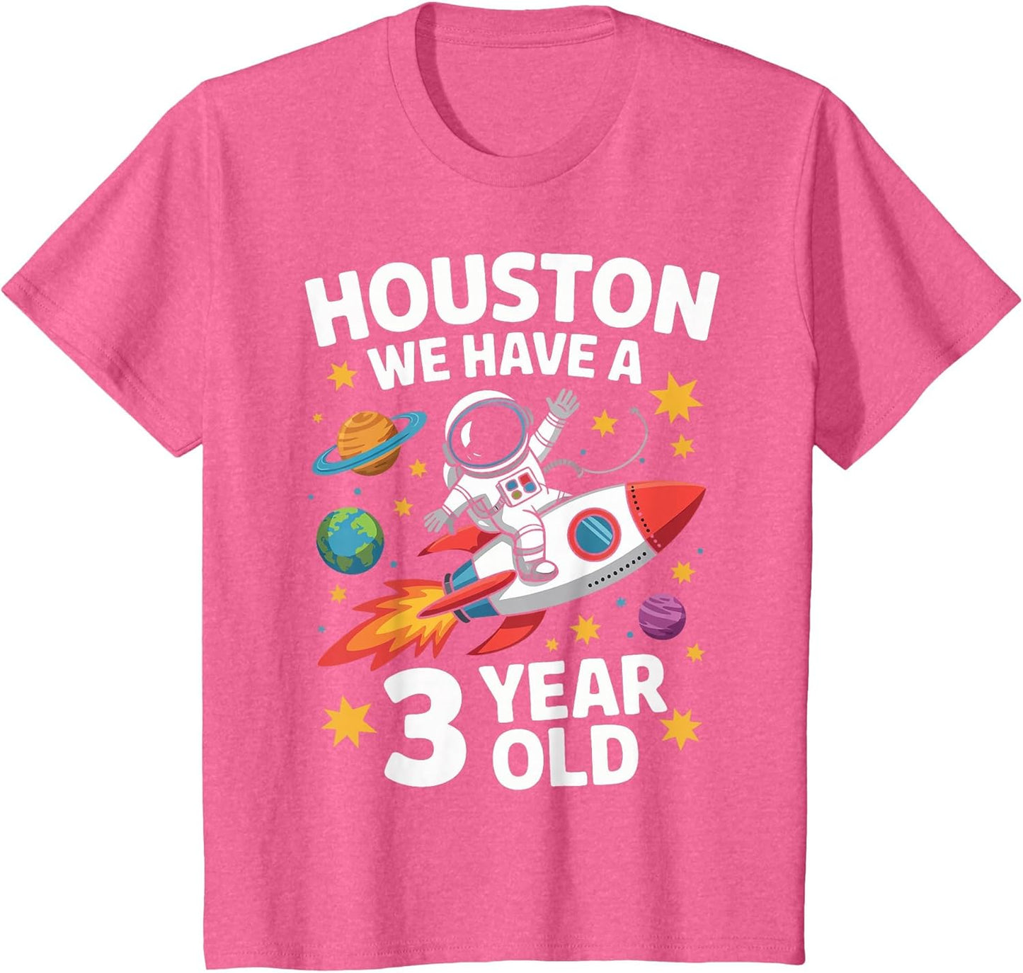 Kids 3Rd Birthday Houston We Have A 3 Year Old Astronaut