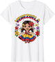 Cute Venezuela Girl Traditional Dress Colorful Art Kids