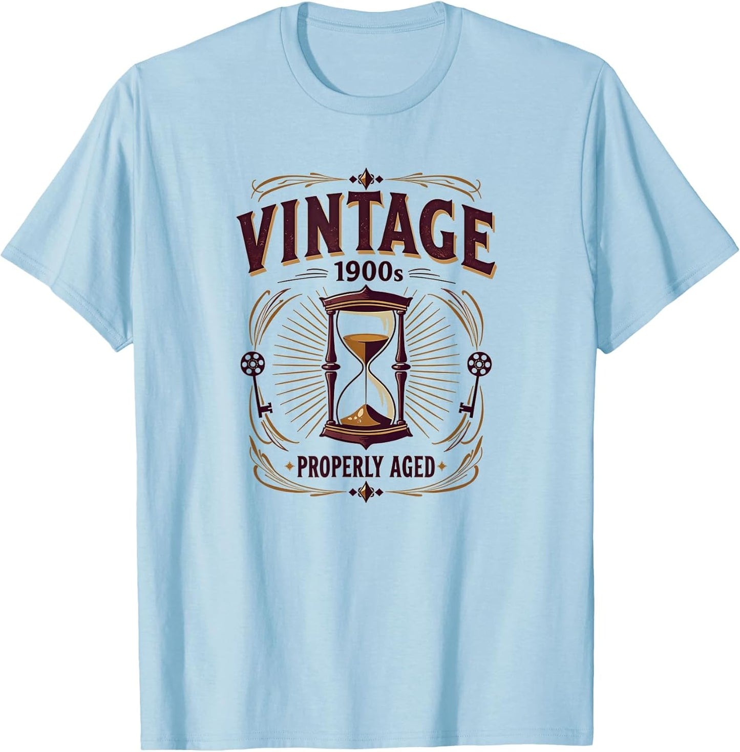 1900s Vintage Properly Aged Retro Design