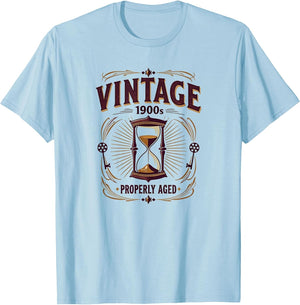 1900s Vintage Properly Aged Retro Design