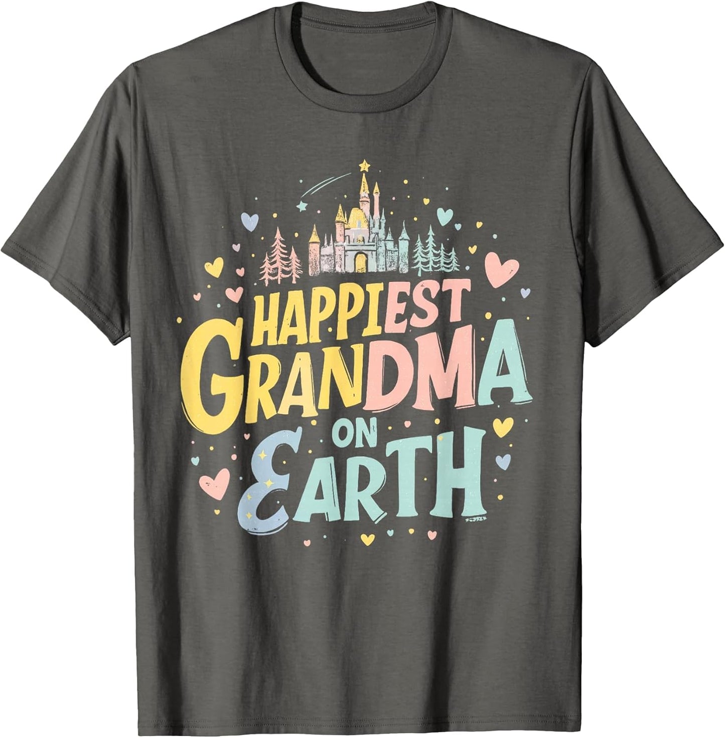Happiest Grandma on Earth Cute Castle Fairy Tale Magical